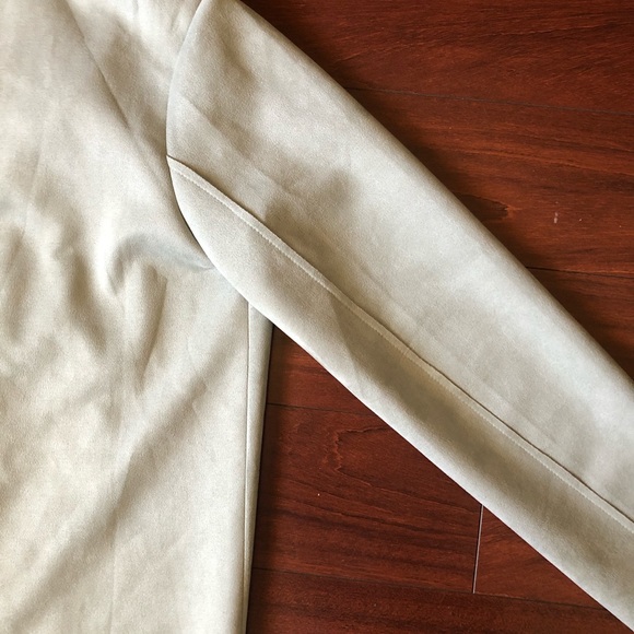 HYFVE Faux Suede Coat, Front Pockets, Oversized, Open Front, Sz. M/NWOT - Picture 12 of 16